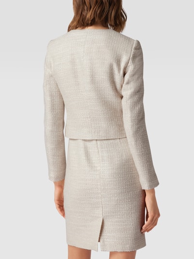 Jake*s Collection Blazer in gestructureerde look Beige - 5