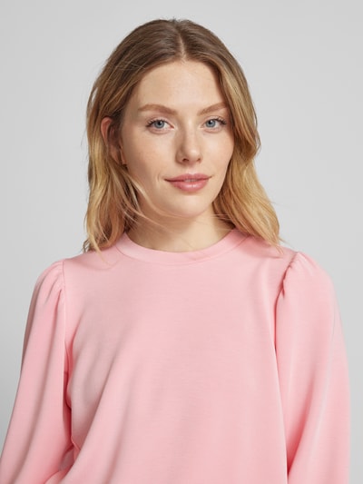 Selected Femme Sweatshirt mit 3/4-Arm Modell 'TENNY' Rosa 3