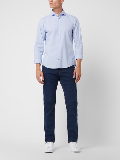 JOOP! Slim Fit Business-Hemd aus Baumwolle  Bleu 1