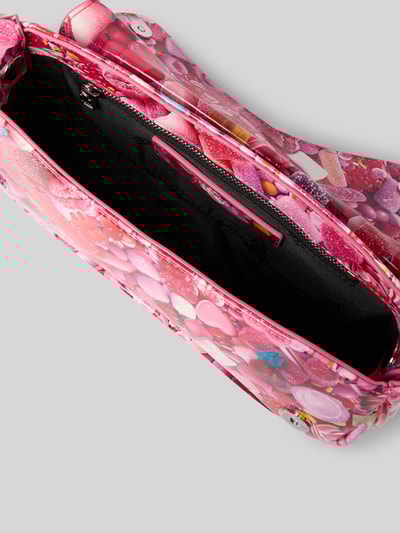Diesel Shoulder Bag mit Label-Applikation Pink 5