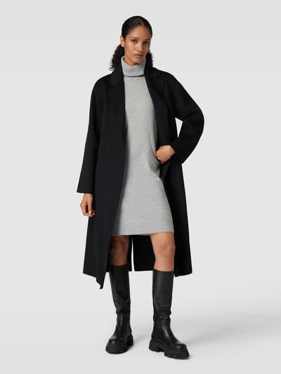 VERO MODA Knielanges Kleid mit Rollkragen Modell 'BRILLIANT' Hellgrau Melange 1