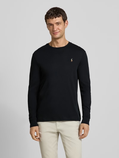 Polo Ralph Lauren Longsleeve mit gerippten Abschlüssen Black 4
