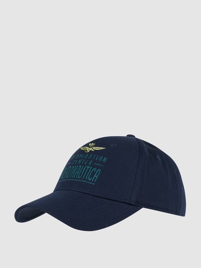 Aeronautica Militare Cap mit Logo marineblau online kaufen