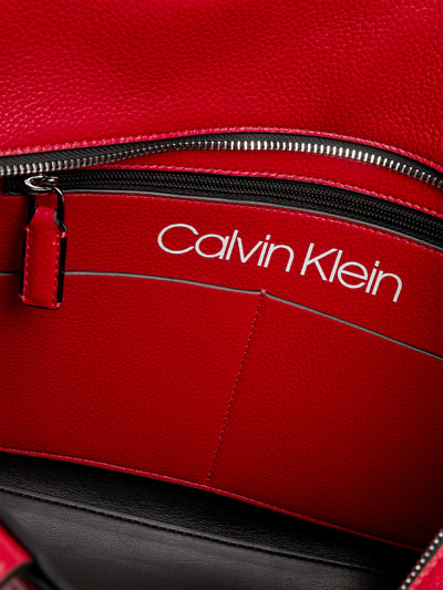 CK Calvin Klein Torba shopper z materiału skóropodobnego  Czerwony 5