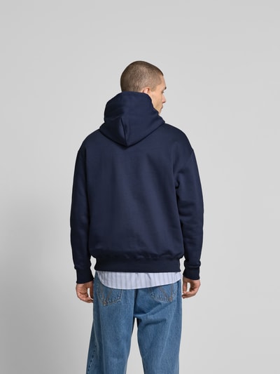 Wood Wood Oversized Hoodie aus Baumwolle Marine 5