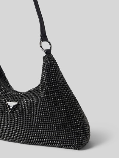 GUESS Shoulder Bag mit Strassstein-Besatz Black 2