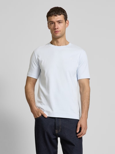 Marc O'Polo Regular Fit T-Shirt aus reiner Baumwolle Bleu 4