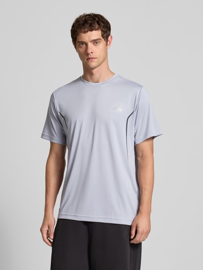 adidas Training T-shirt z nadrukiem z logo Jasnoszary 4