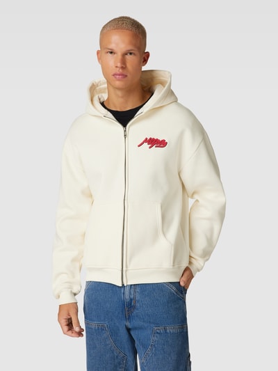 Multiply Apparel Sweatjacke mit Kapuze und Eingrifftaschen 