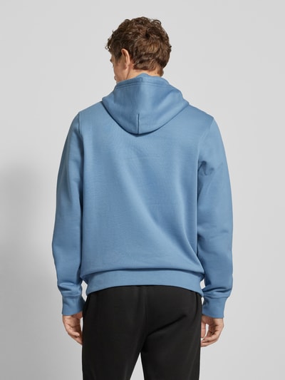 CHAMPION Hoodie mit Label-Stitching Blau 5