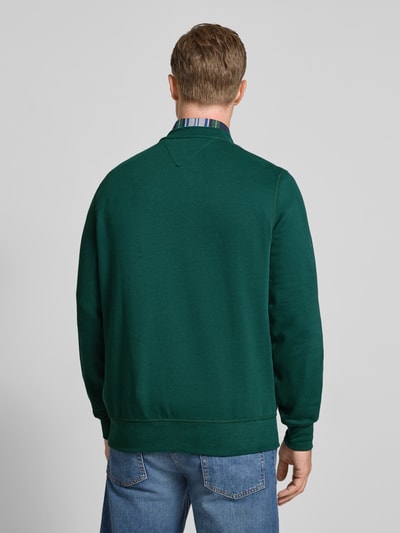 Tommy Hilfiger Regular fit sweatshirt van katoenmix Donkergroen - 5