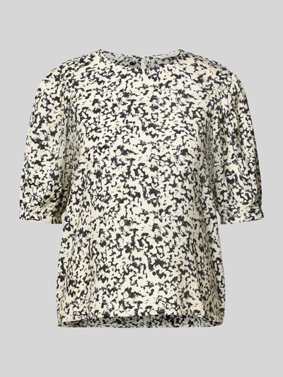 MSCH Copenhagen Regular Fit Bluse mit 1/2-Arm Modell 'Jusia' Offwhite 2