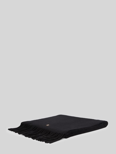 Tommy Hilfiger Schal aus reiner Wolle Modell 'ELEVATED CHIC' Black 3