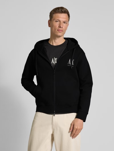 ARMANI EXCHANGE Sweatjacke mit Kapuze Black 4