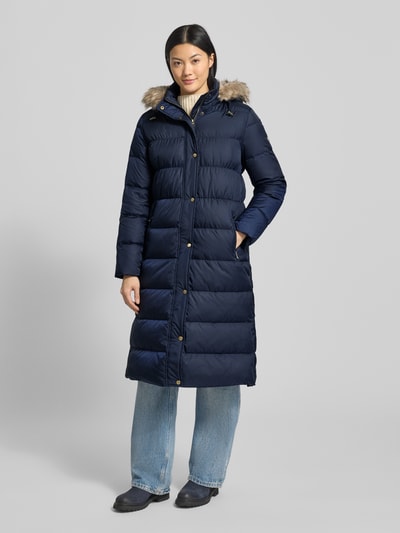 Lauren Ralph Lauren Steppmantel mit Kapuze und Reißverschlusstaschen Marine 4