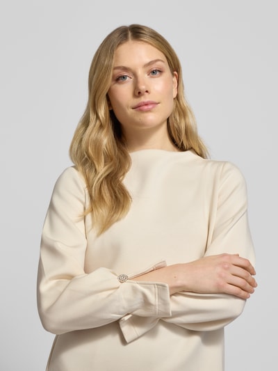 Zero Pullover met viscosegehalte Ecru - 3