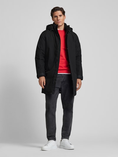 Tommy Hilfiger Jacke mit Label-Patch Black 1