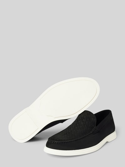 BOSS Loafer aus echtem Leder Modell 'Sienne' Black 4