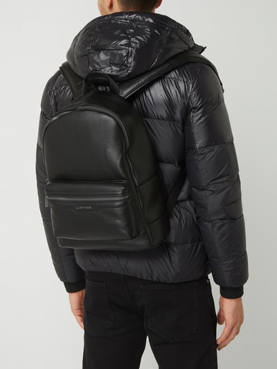 CK Calvin Klein Rucksack mit Metall-Logo  Black 1