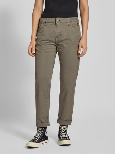G-Star Raw Stoffhose mit Eingrifftaschen Modell 'Kate' Taupe 4