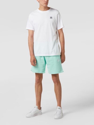 adidas Originals Shorts aus reiner Baumwolle Aqua 1