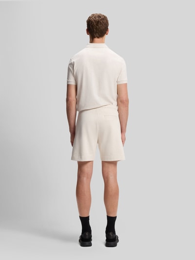 BOSS Green Regular Fit Sweatshorts aus Baumwoll-Mix Modell 'JT_SHORTS' Offwhite 5