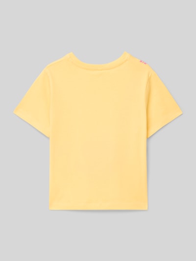 Name It T-Shirt mit Motiv-Print Modell 'JASSA' Hellgelb 3