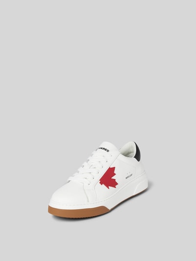 Dsquared2 Sneaker mit Kontrastbesatz Rot 2