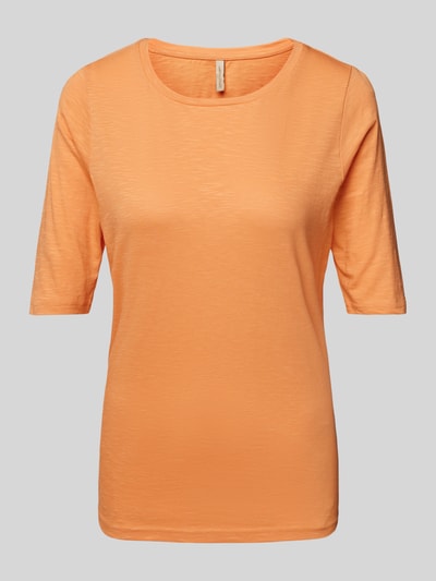 Soyaconcept T-shirt z okrągłym dekoltem model ‘Babette’ Pomarańczowy 2