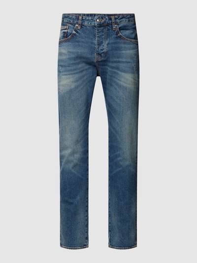 ARMANI EXCHANGE Slim fit jeans met knoop- en ritssluiting Blauw - 2