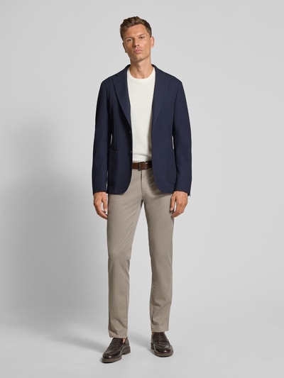 Brax Regular Fit Chino mit Gesäßtaschen Modell 'Fabio' Taupe 1