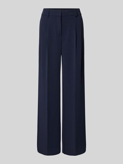 Christian Berg Woman Selection Flared Anzughose mit Bundfalten Marine 2