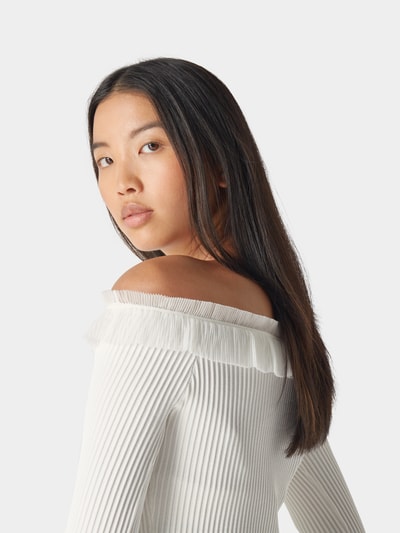 Jonathan Simkhai Off-Shoulder-Bluse Weiß 6