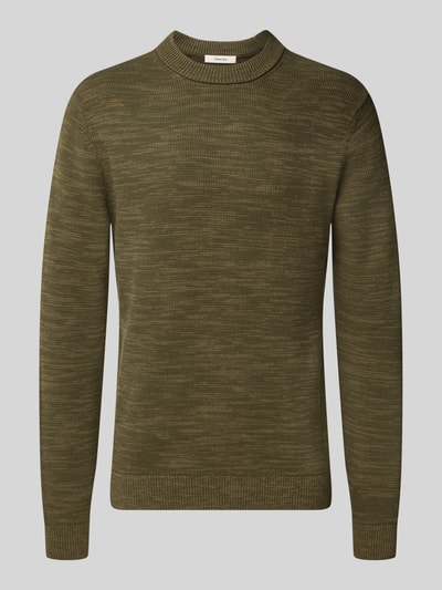 Selected Regular Fit Strickpullover aus reiner Baumwolle Modell 'DANE' Marine 1
