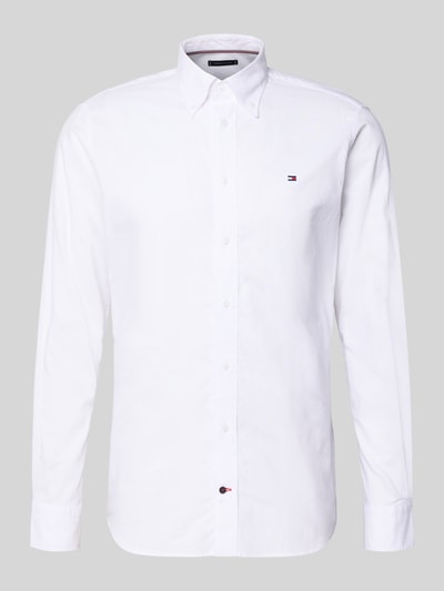 Tommy Hilfiger Regular fit zakelijk overhemd van puur katoen Wit - 2