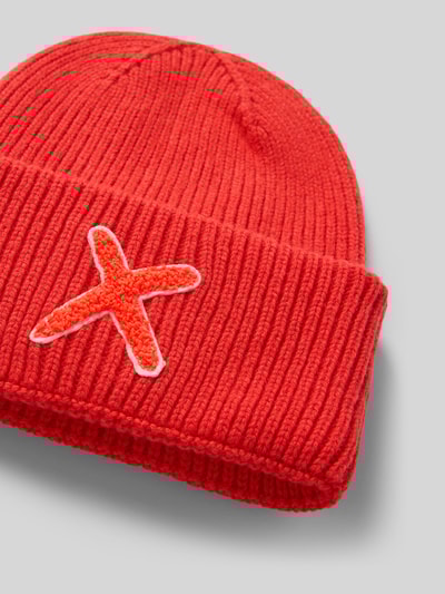 Unio Beanie mit Kaschmir-Anteil Rot 2