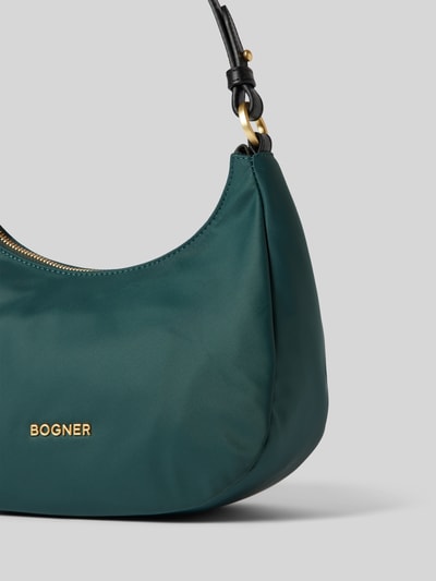 BOGNER Handtas met labelapplicatie, model 'Klosters Neve Melene' Flessengroen - 3