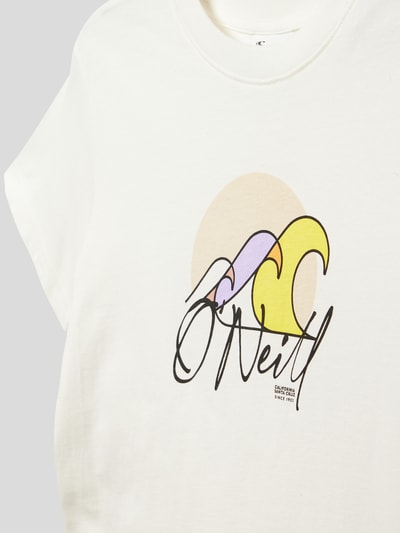 O'Neill T-Shirt mit Rundhalsausschnitt Modell 'ADDY' Weiss 2