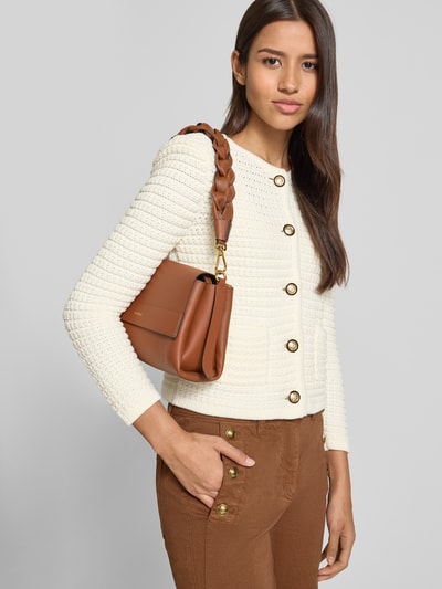 Coccinelle Torba na ramię z nadrukiem z logo model ‘Boheme’ Koniakowy 1