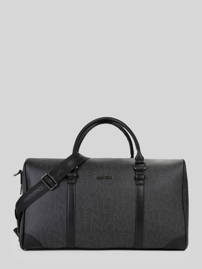 Valentino Bags Weekender mit Label-Detail Modell 'KING' Black 1