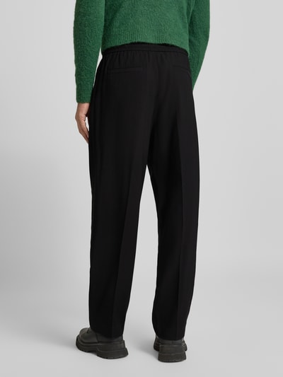 Antony Morato Relaxed Fit Hose aus Viskose-Mix Modell 'FREDDY' BLACK 5