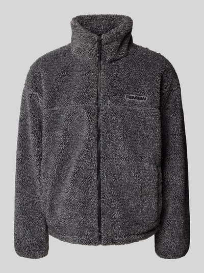 REVIEW Teddybont Jack met opstaande kraag en Labeldetail Donkergrijs gemêleerd - 2