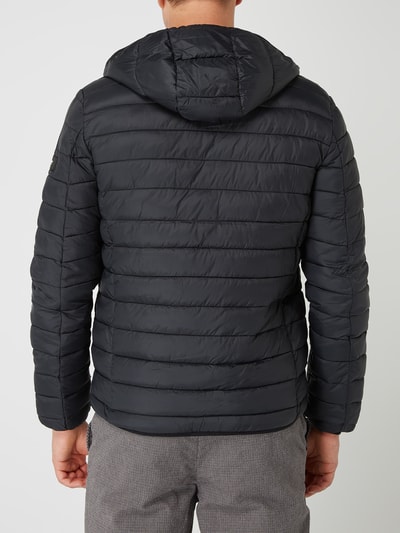 REVIEW Steppjacke mit Kapuze Black 5