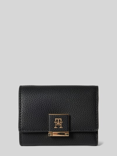 Tommy Hilfiger Portemonnaie in Lederoptik Black 1