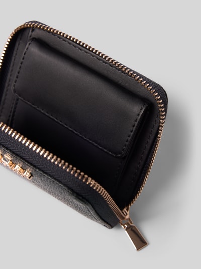 GUESS Portemonnaie in Leder-Optik Modell 'LAUREL' Anthrazit 3