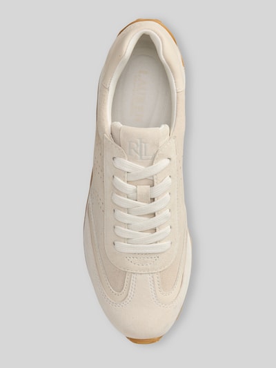 Lauren Ralph Lauren Sneaker aus echtem Leder mit Logo-Prägung Sand 3