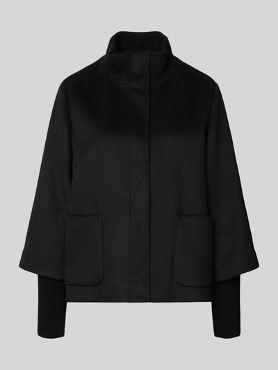 s.Oliver BLACK LABEL Kurtka o kroju regular fit z dodatkiem wełny Czarny 2