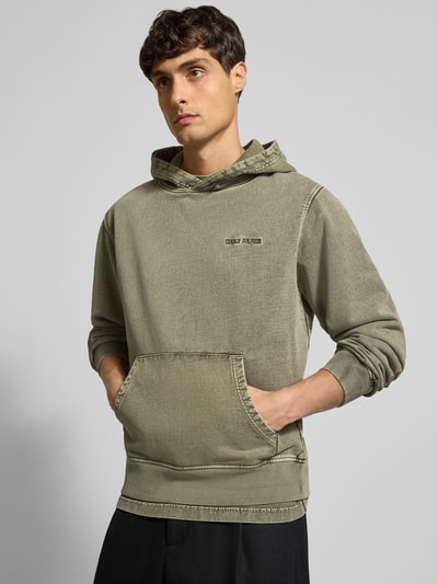 DAILY PAPER Hoodie mit Kapuze Dunkelgruen 3