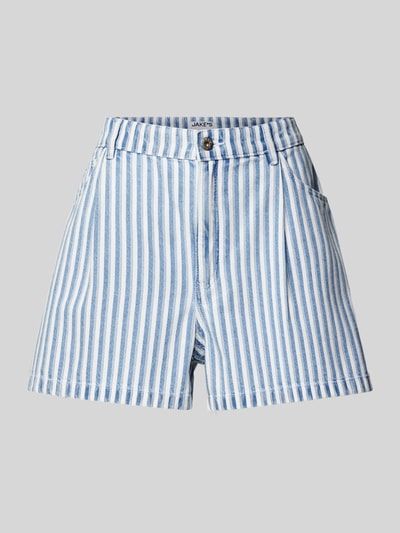 Jake*s Casual Relaxed Fit Shorts im 5-Pocket-Design Jeansblau 2