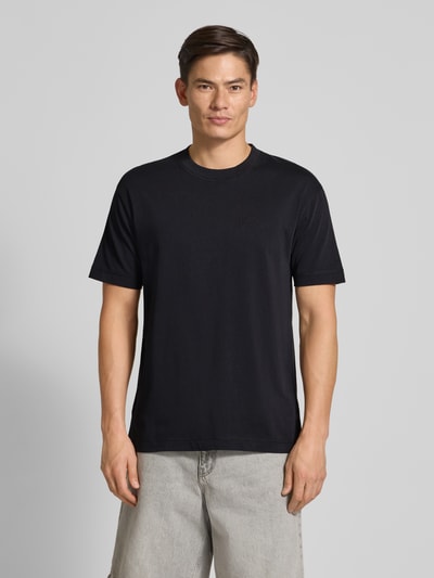 Marc O'Polo Regular Fit T-Shirt aus reiner Baumwolle Black 4